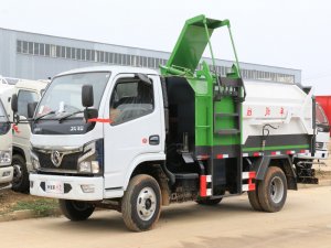 國六東風小多利卡 5方 挂桶垃圾車