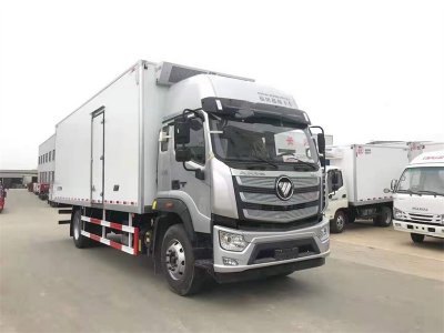 國六 福田歐航7.6米高頂雙卧冷藏車
