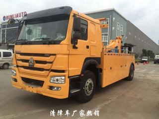 拖吊連體清障車