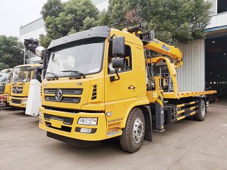 國六陝汽軒德清障帶吊一拖二清障車